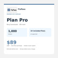 FixPass Plan Pro — 1000 tickets